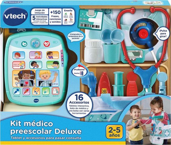 KIT MEDICO PREESCOLAR DELUX VTECH 