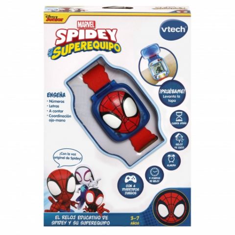 RELOJ EDUC. SPIDEY Y SU SUPEREQUIPO VTECH