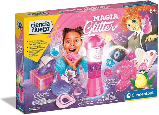 MAGIA GLITTER CIENCIA Y JUEGO CLEMENTONI 