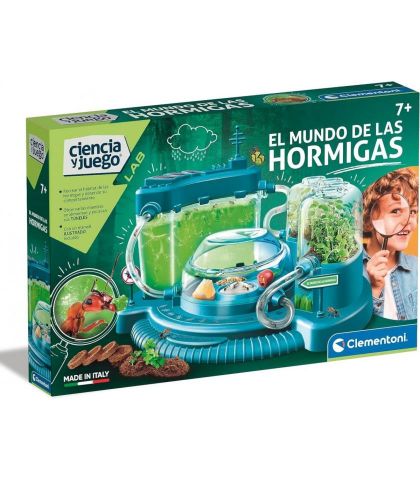 EL MUNDO DE LAS HORMIGAS, LAB. CIENCIA Y JUEGO CLE