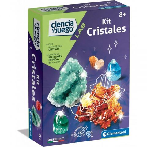 KIT LAB. CRISTALES CIENCIA Y JUEGO CLEMENTONI