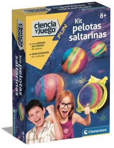 KIT PELOTAS SALTARINAS CIENCIA Y JUEGO CLEMENTONI