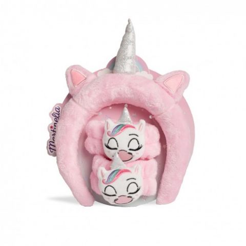 DIADEMA Y MUÑEQUERAS LITTLE UNICORN MARTINELIA
