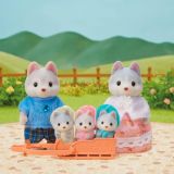 FAMILIA DE HUSKYES SYLVANIAN FAMILIES EPOCH