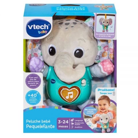 PELUCHE BEBÉ PEQUELEFANTE VTECH