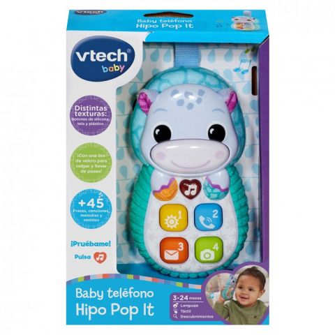 BABY TELÉFONO HIPO POP IT VERDE VTECH