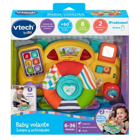 BABY VOLANTE JUEGOS Y ACTIVIDADES VTECH