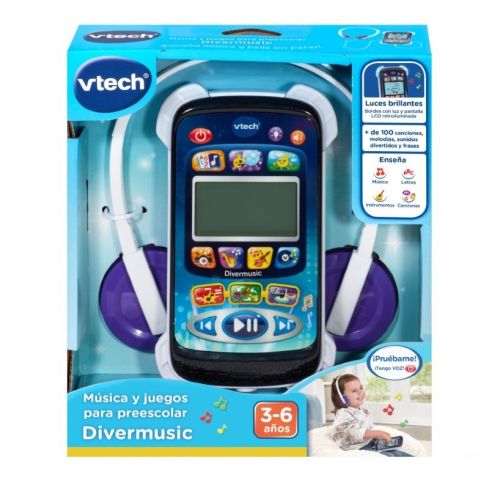 DIVERMUSIC MÚSICA Y JUEGOS PARA PREESCOLAR VTECH