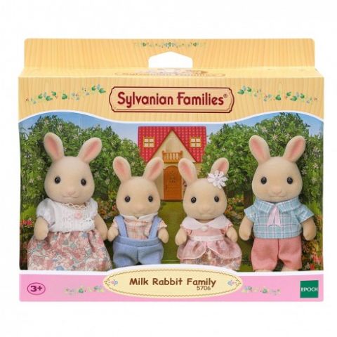 FAMILIA CONEJO DE LECHE SYLVANIAN FAMILIES EPOCH