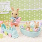 HORA DEL BAÑO TRILLIZOS SYLVANIAN FAMILIES EPOCH