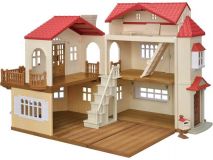 SYLVANIAN FAMILIES CASA CON LUCES Y ÁTICO SECRETO 