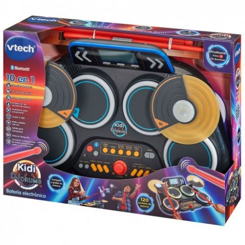 KIDI DJ DRUMS BATERÍA ELECTRÓNICA VTECH
