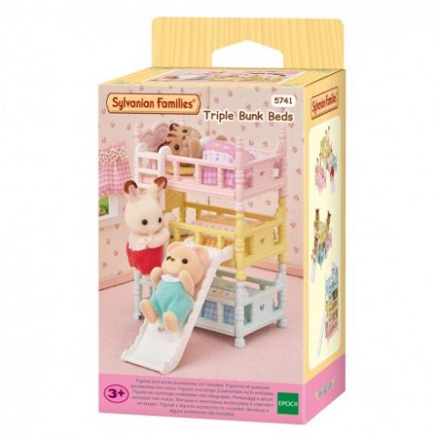 LITERAS TRIPLES SYLVANIAN FAMILIES EPOCH