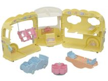 AUTOBÚS ARCOIRIS GUARDERÍA SYLVANIAN FAMILIES EPOC