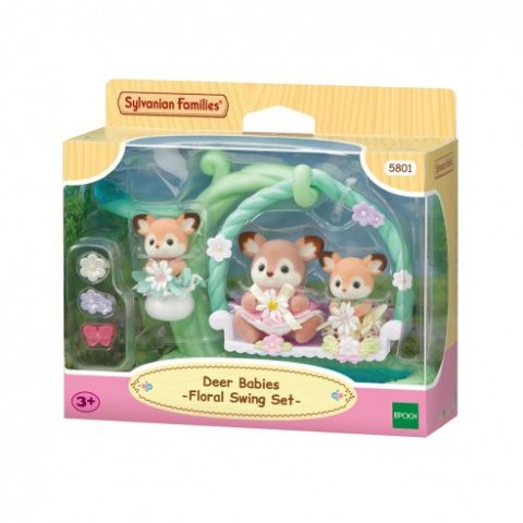 BEBES CIERVO EN EL COLUMPIO SYLVANIAN FAMILIES EPO