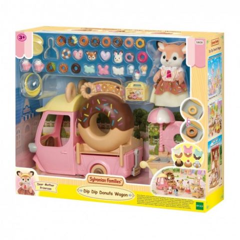FURGONETA DE DONUTS SYLVANIAN FAMILIES EPOCH