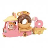 FURGONETA DE DONUTS SYLVANIAN FAMILIES EPOCH