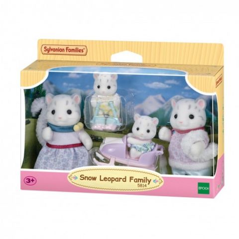 FAMILIA LEOPARDO DE LAS NIEVES SYLVANIAN FAMILIES 