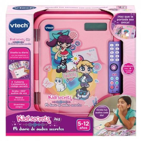 KIDISECRETS 365 MI DIARIO DE AUDIOS SECRETOS VTECH