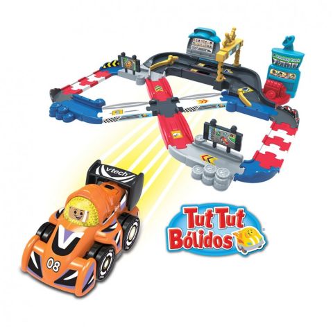 CIRCUITO DE CARRERAS + RAYO MONOPLAZA TUT TUT BOLI