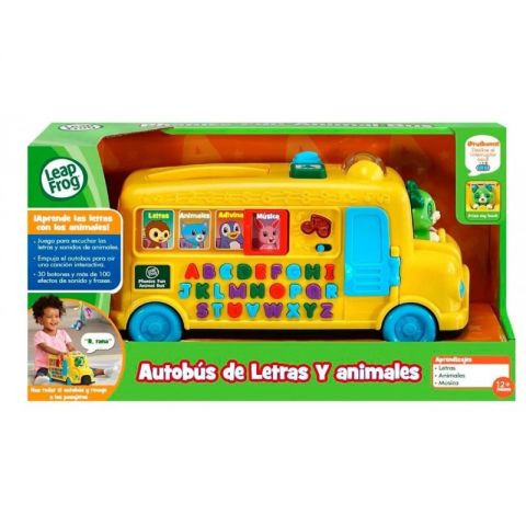 AUTOBÚS DE LETRAS Y ANIMALES LEAP FROG VTECH