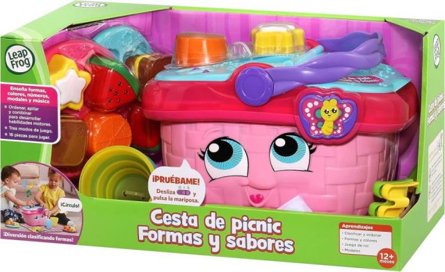 CESTA DE PICNIC FORMAS Y SABORES LEAP FROG VTECH