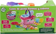 CESTA DE PICNIC FORMAS Y SABORES LEAP FROG VTECH