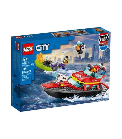 LANCHA DE RESCATE DE BOMBEROS LEGO CITY