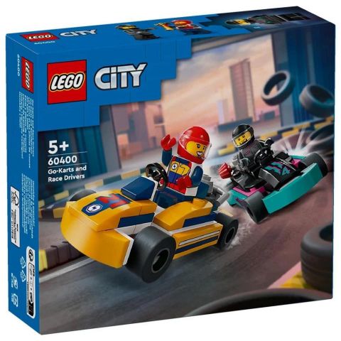 KARTS Y PILOTOS DE CARRERAS LEGO CITY