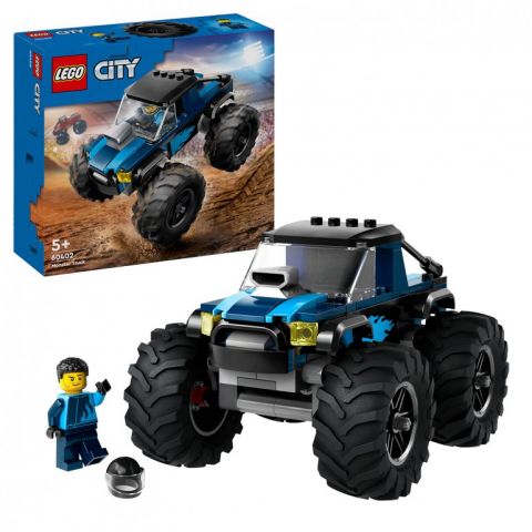 MONSTER TRUCK AZUL LEGO CITY