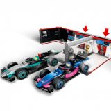 GARAJE CON COCHES MERCEDES-AMG Y ALPINE LEGO CITY