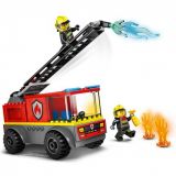 CAMIÓN DE BOMBEROS CON ESCALERAS LEGO
