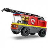 CAMIÓN DE BOMBEROS CON ESCALERAS LEGO