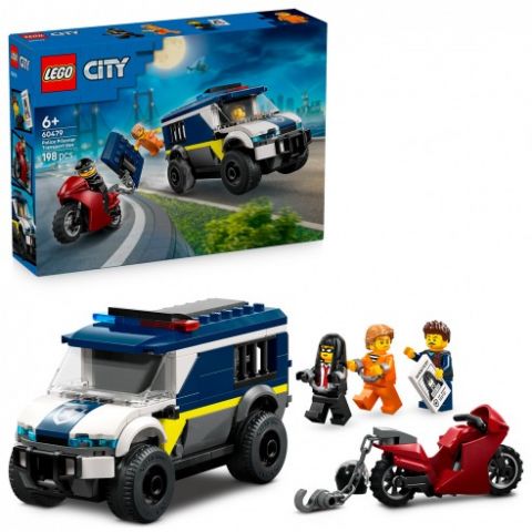 FURGONETA TRANSPORTE PENITENCIARIO LEGO CITY