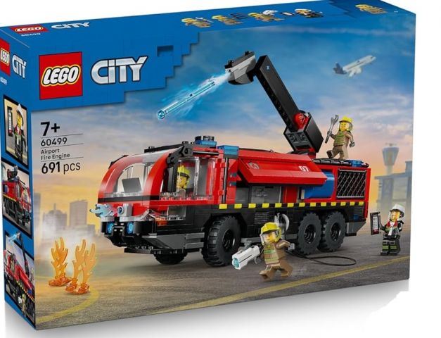 CAMIÓN DE BOMBEROS AEROPORTUARIO LEGO CITY