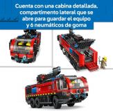 CAMIÓN DE BOMBEROS AEROPORTUARIO LEGO CITY