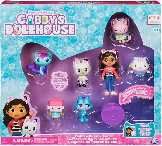 LA CASA DE GABBY SET FIG. DELUX SPIN MASTR