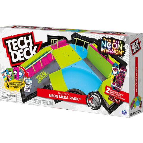 TECH DECK NEON MEGA PARK SPIN MASTER