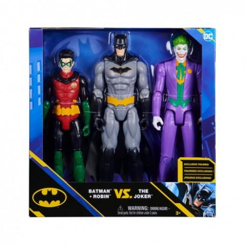 PACK 3 FIGURAS BATMAN 30 CM SPIN MASTER