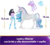 LAYLA & GLACIER ACADEMIA UNICORNIO SPIN MASTER
