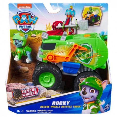 VEHÍCULO RESCUE WHEELS PAW PATROL SURTIDO SPIN MAS