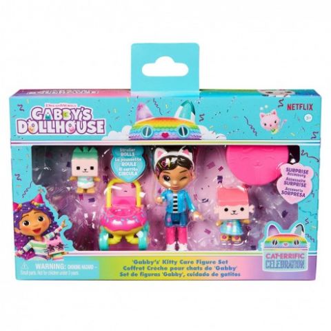 SET FIGURAS GABBY CUIDADO DE GATITOS SPIN MASTER