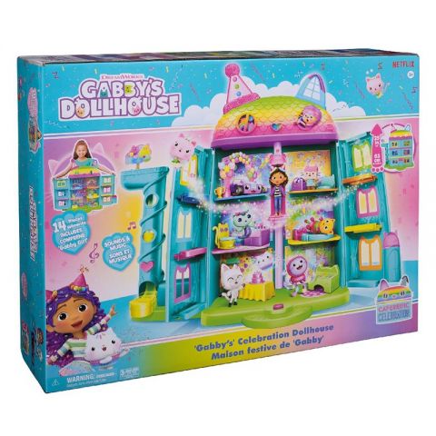 CASA DE MUÑECAS GABBY CELEBRATION SPIN MASTER