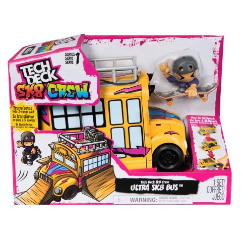 AUTOBÚS TECH DECK SK8 CREW SPN MASTER