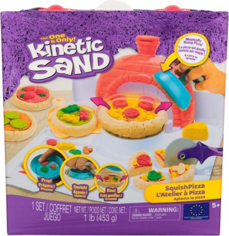 APLASTA LA PIZZA KINETIC SAND SPIN MASTER