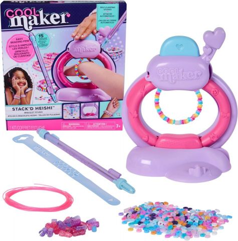 TALLER DE PULSERAS HEISHI COOL MAKER SPIN MASTER