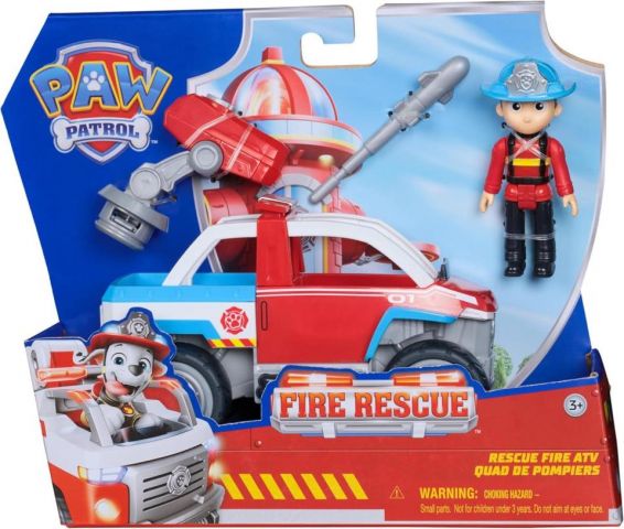 VEHÍCULO FIRE RESCUE PAW PATROL SURTIDOS SPIN MAST