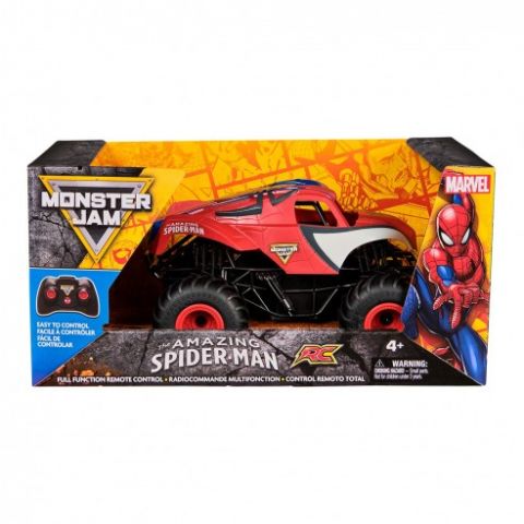MONSTER JAM SPIDERMAN R/C SPIN MASTER