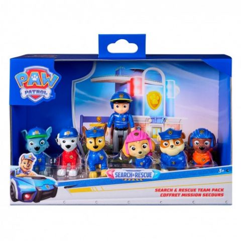 PACK FIGURAS PAW PATROL SEARCH Y RESCUE SPIN MASTE