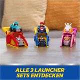 VEHÍCULOS PUP SQUAD C/LANZADOR PAW PATROL SPIN MAS
